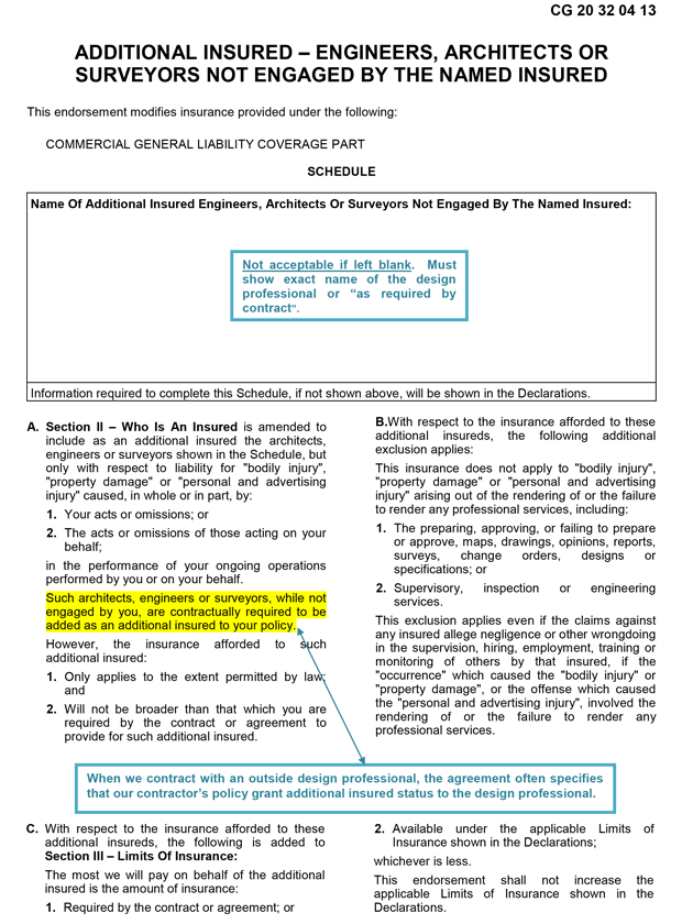 Sample Form 15: Designated Insured For Covered Autos ...